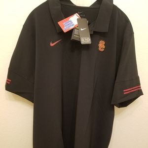 Nike USC Trojans Sideline coaches performance Polo